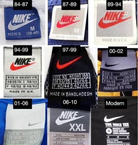 How to tell if your vintage Nike sweatshirt is actually vintage