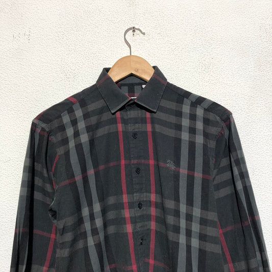 Black Novacheck Burberry Shirt - Medium