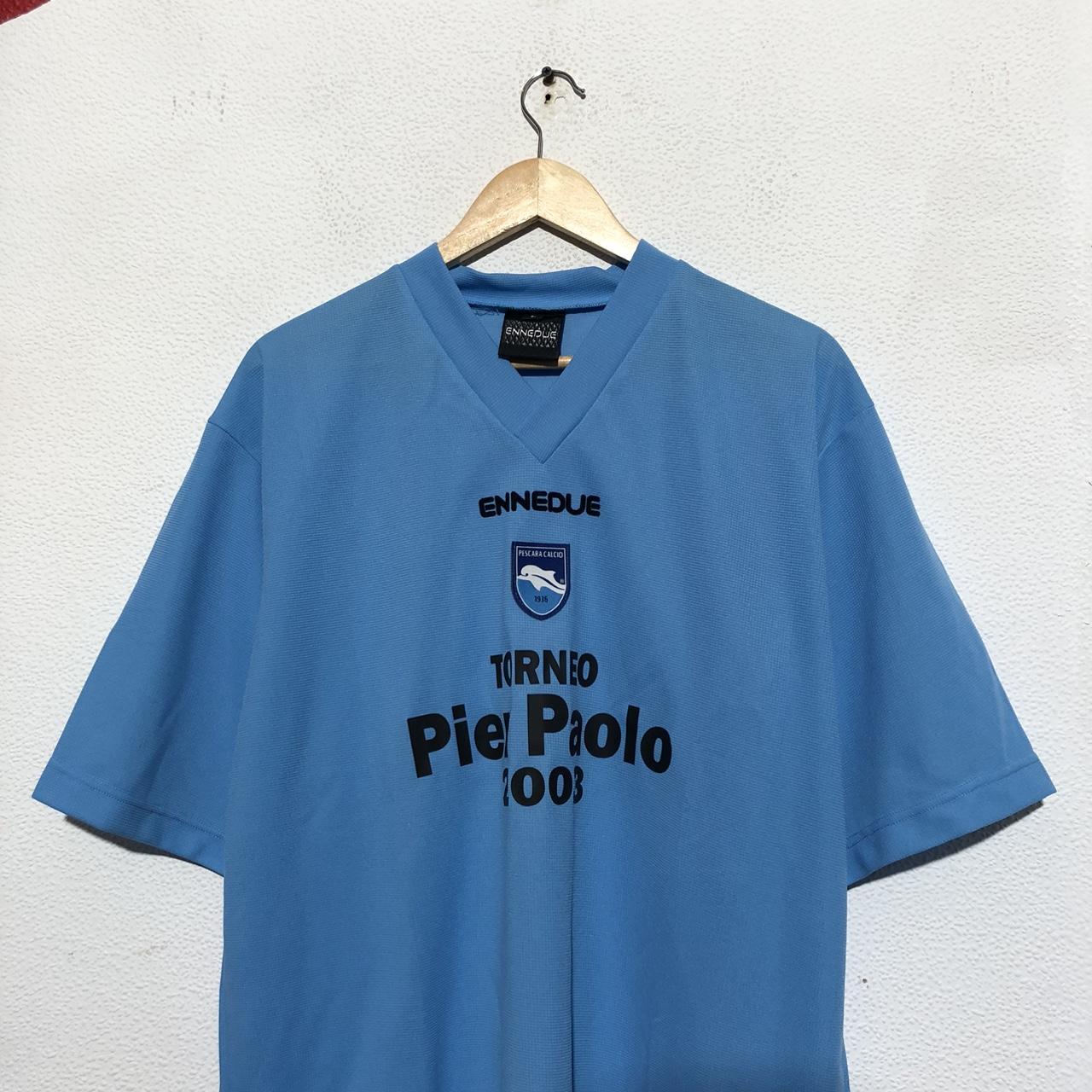 Vintage Pescara Football Shirt 2003 Training Top Ennedue - XL