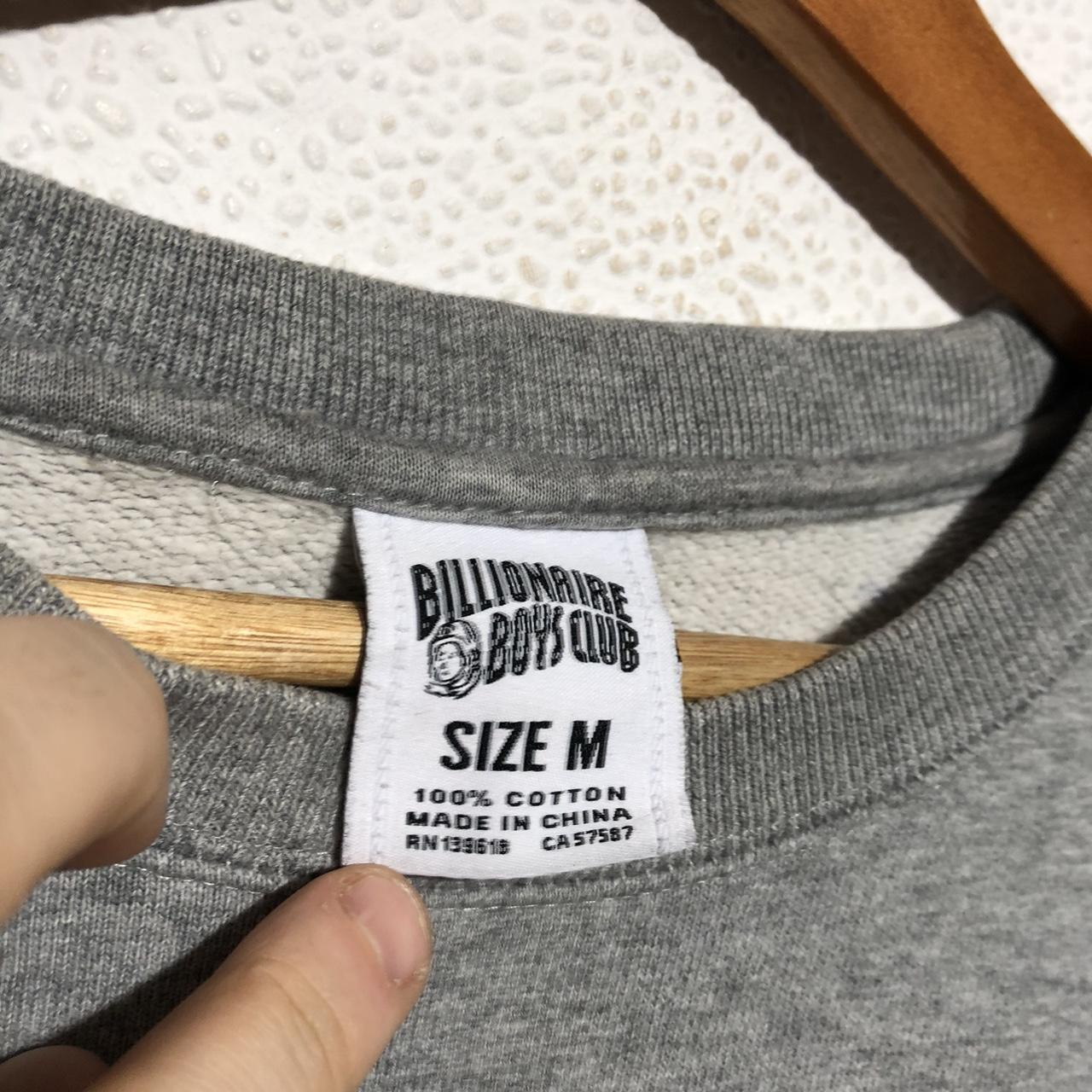 Grey Billionaire Boys Club Sweatshirt - Medium