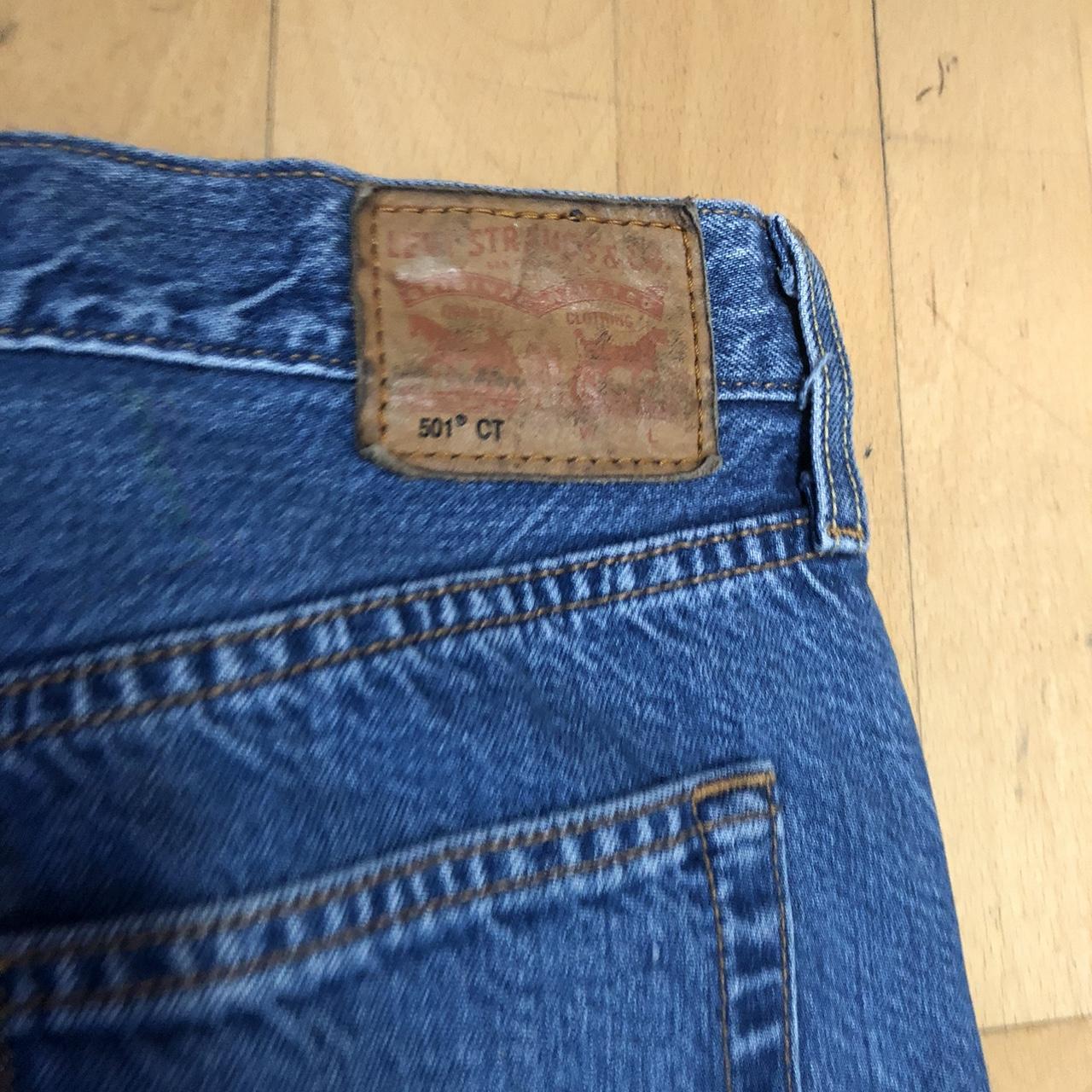 Blue Levi’s 501 CT Jeans - 26W 34L