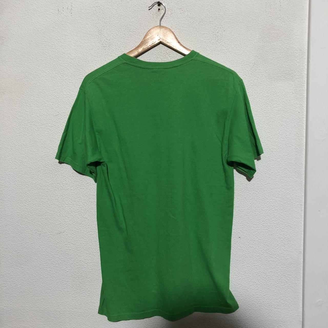 Vintage Green Stussy T Shirt World Tribe - Medium