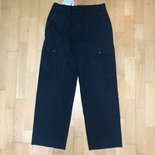 Navy Metropolitan Police Issue Cargo Trousers - 33W 30L