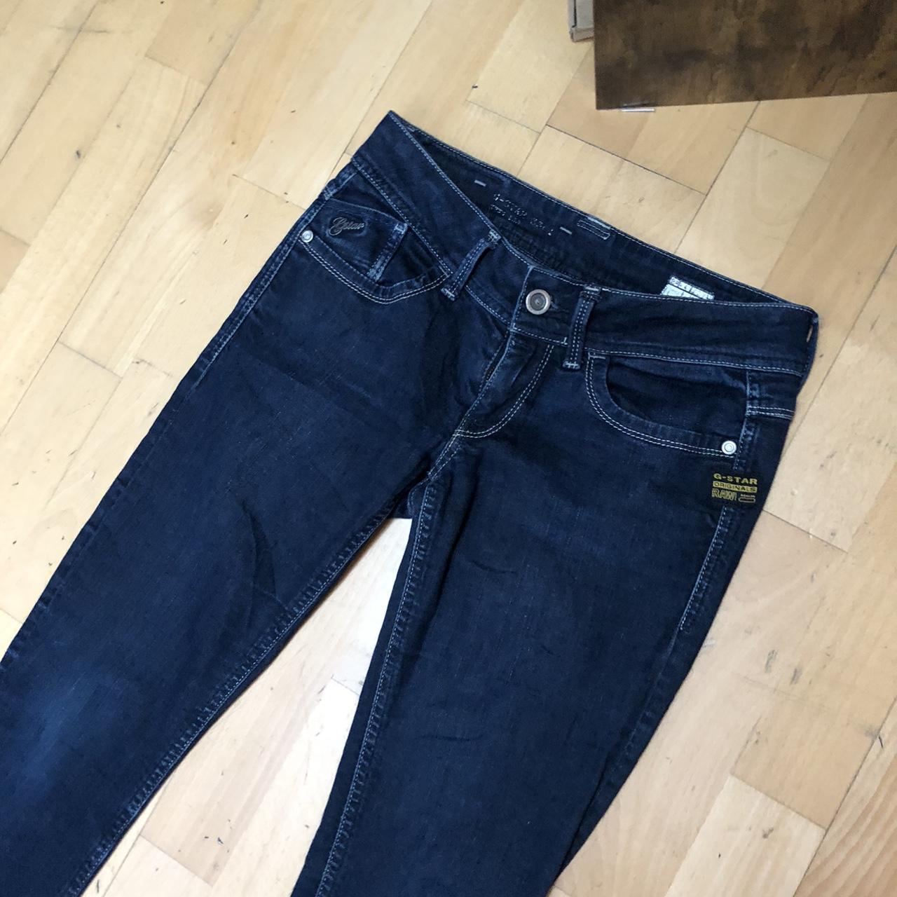 Navy G-Star Raw Skinny Slim Jeans - 29W 32L