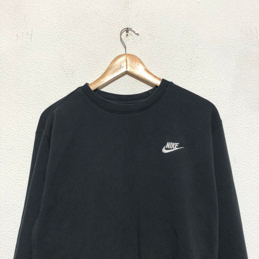 Black Nike Sweatshirt Plain - Medium