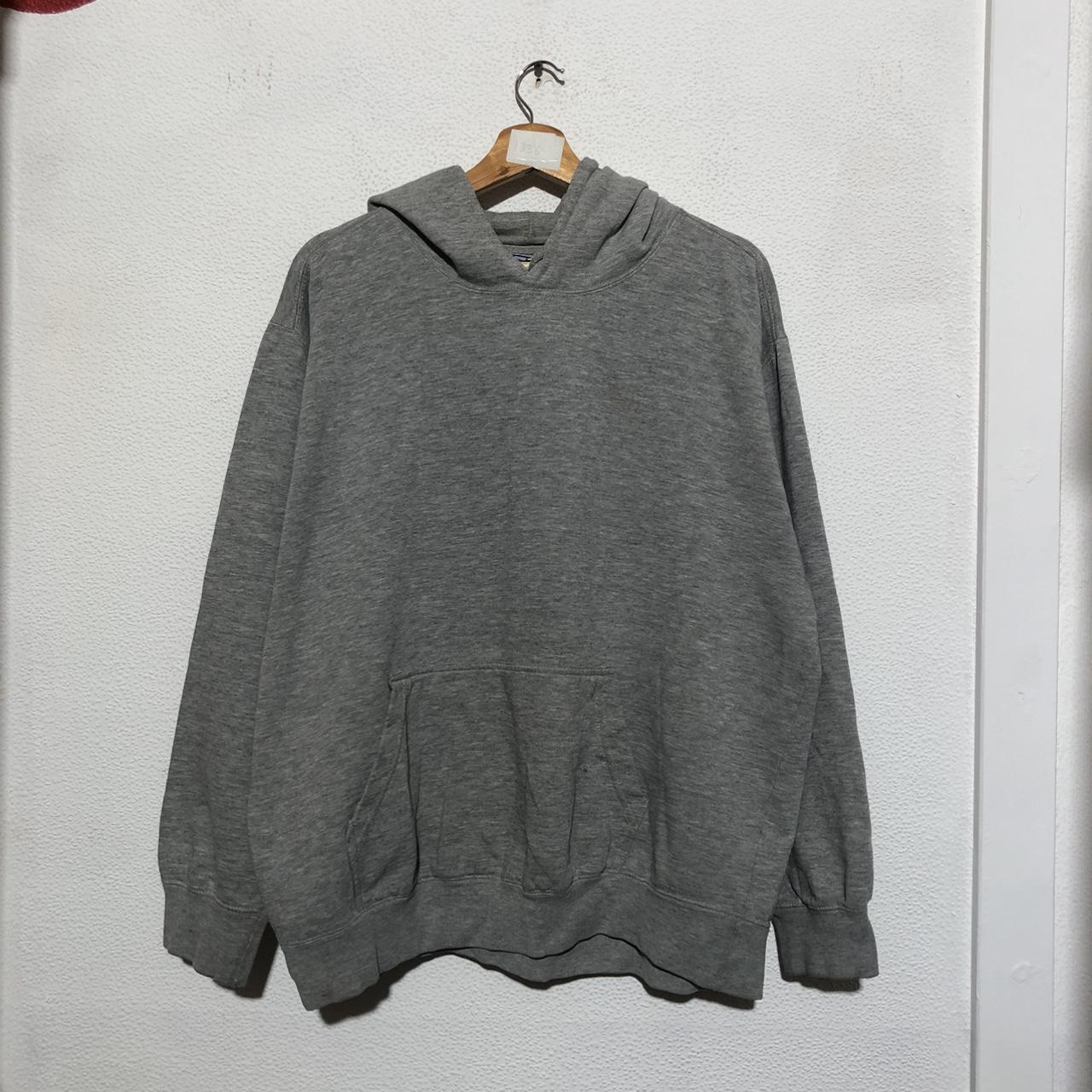 Vintage 90s Grey Baggy Criminal Damage Hoodie - XL