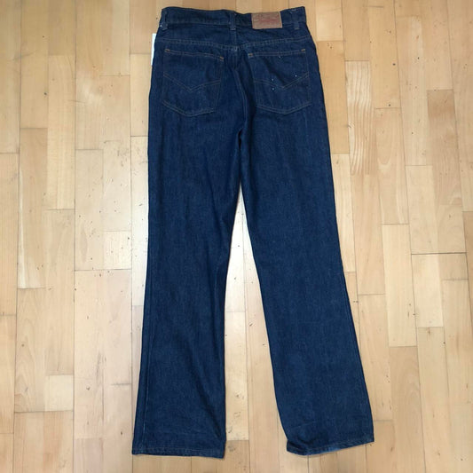 Vintage 80s The Gap Jeans Slim Leg with soft bootcut flare - 28W 32L