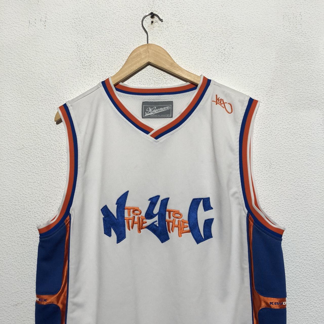 Vintage 00s Basketball Jersey Kayoneer Hip Hop NYC Top - XL