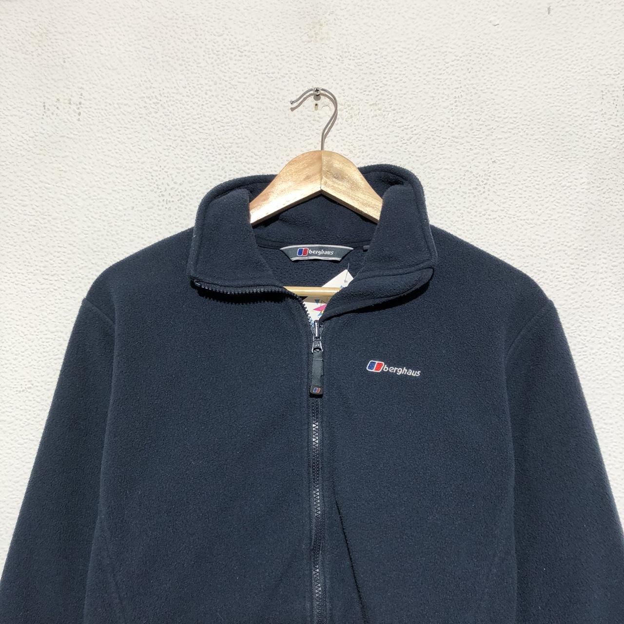 Navy Berghaus Fleece Full Zip - Size 10