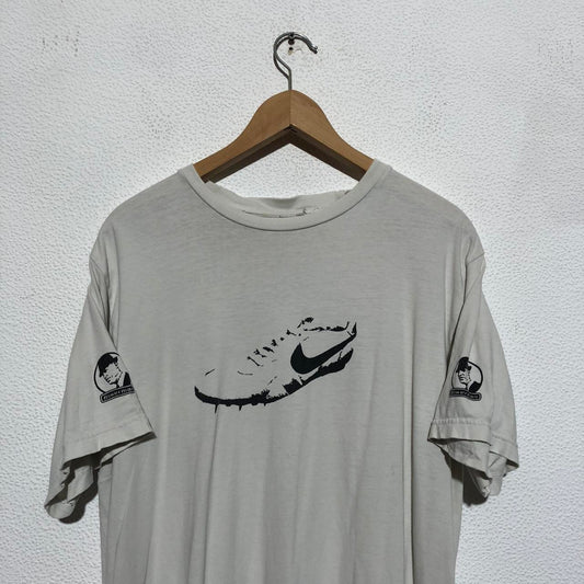 Vintage 90s White Nike Bowerman Tribute T Shirt - XL