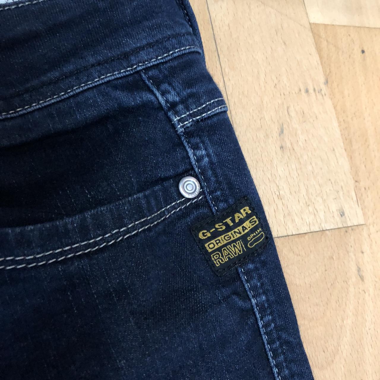 Navy G-Star Raw Skinny Slim Jeans - 29W 32L