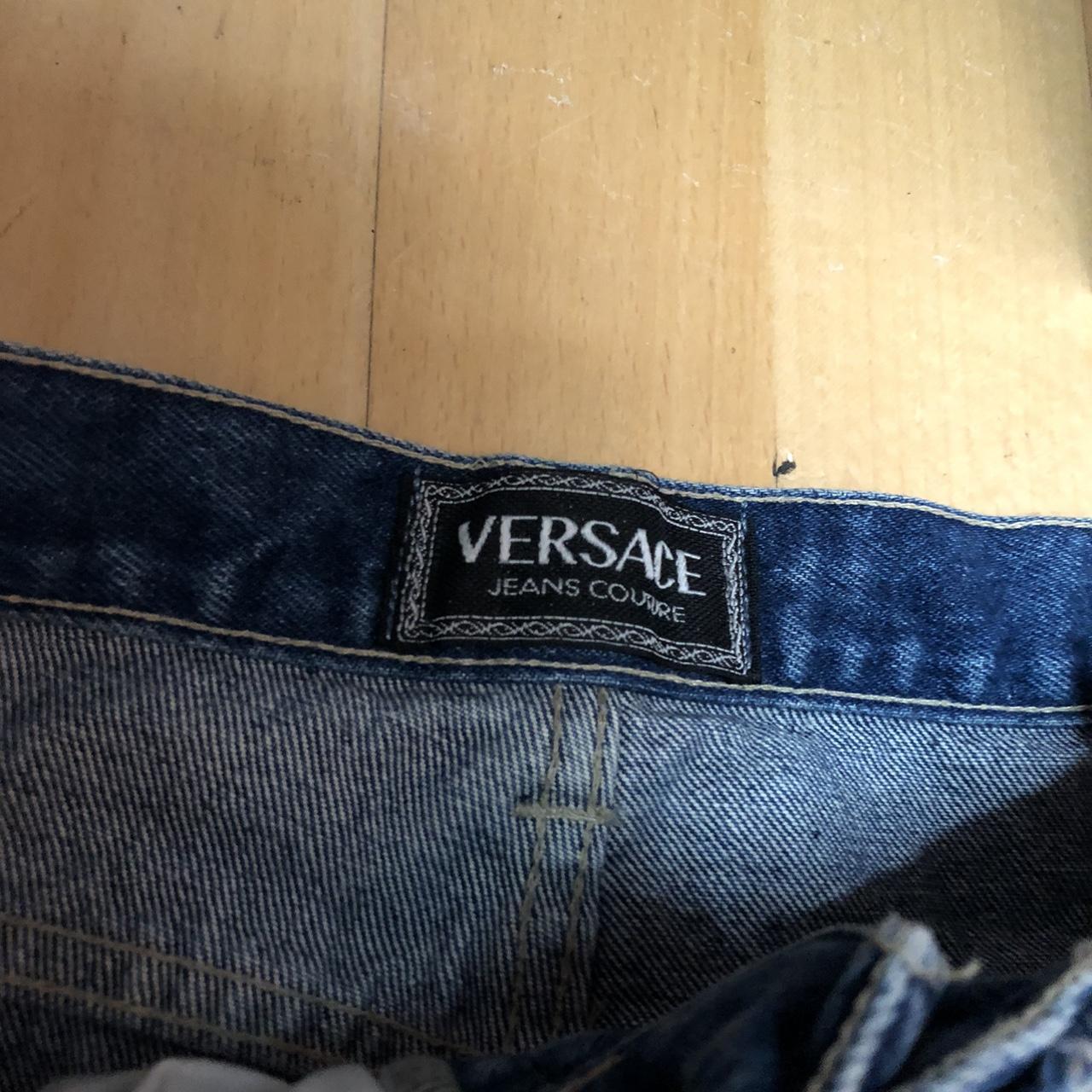 Vintage 90s Blue Versace Jeans Tapered Leg - 30W 32L