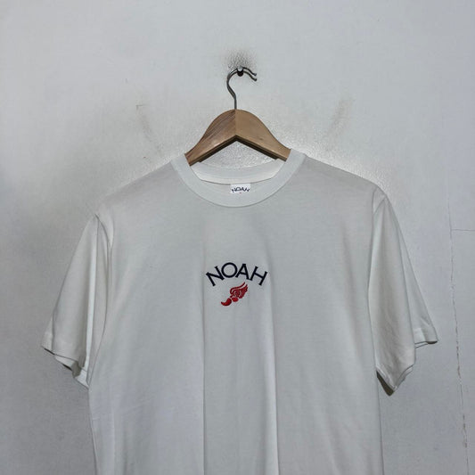 White Noah T Shirt Spellout - Small