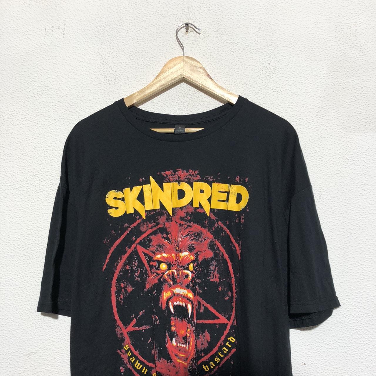 Vintage Style Black Skindred Band T Shirt - XXL