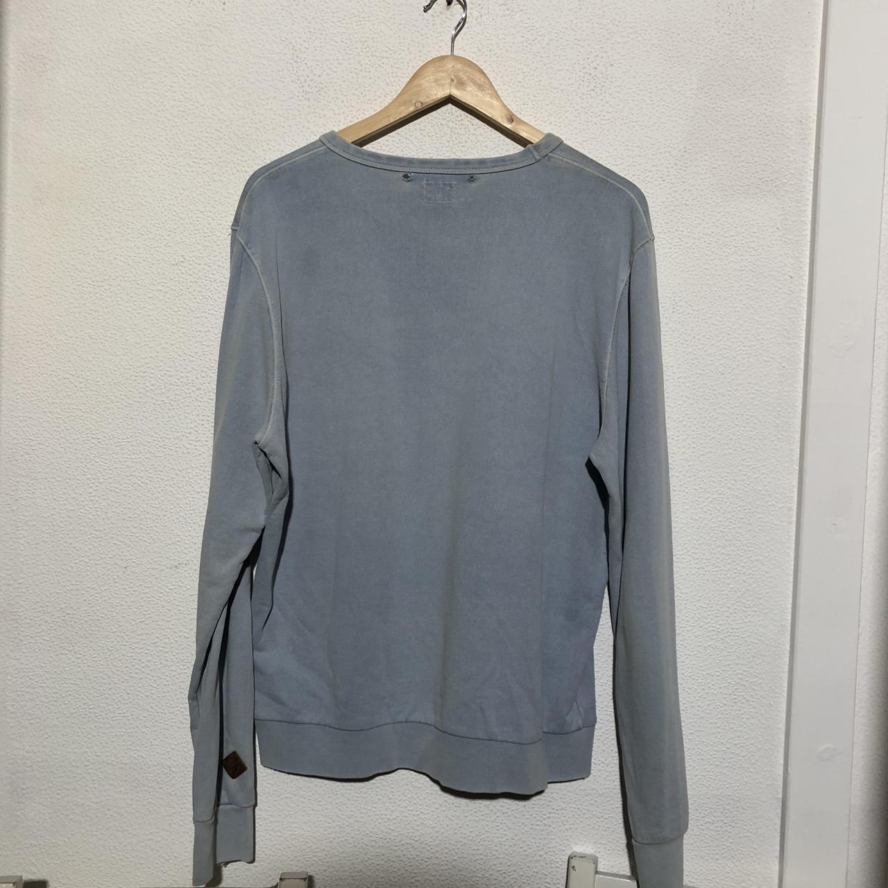 Vintage Light Blue CP Company Sweatshirt Plain - XXL