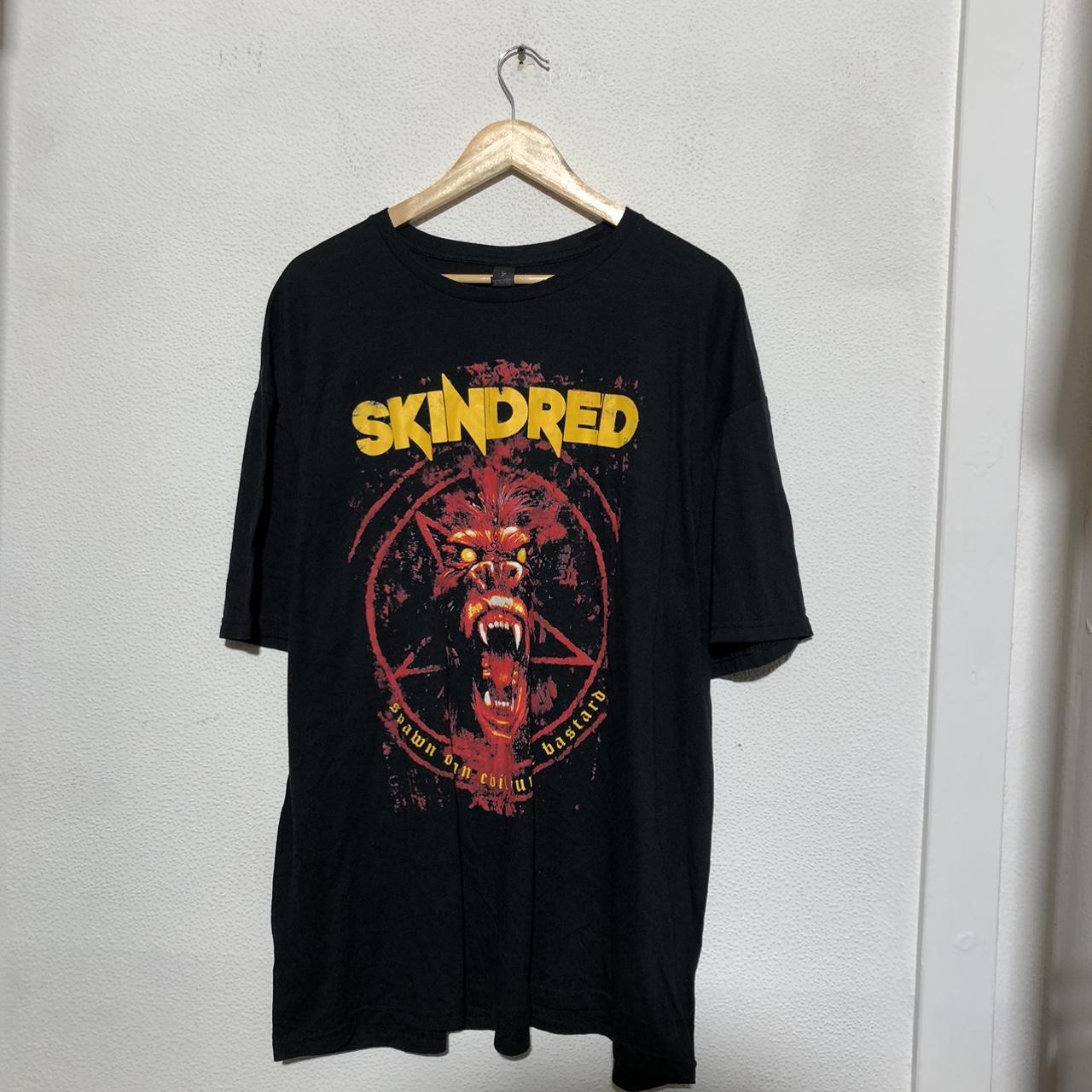 Vintage Style Black Skindred Band T Shirt - XXL