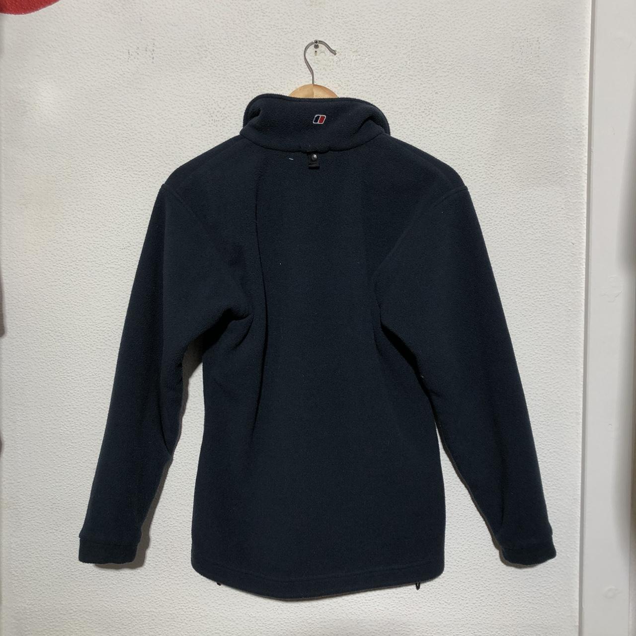 Navy Berghaus Fleece Full Zip - Size 10