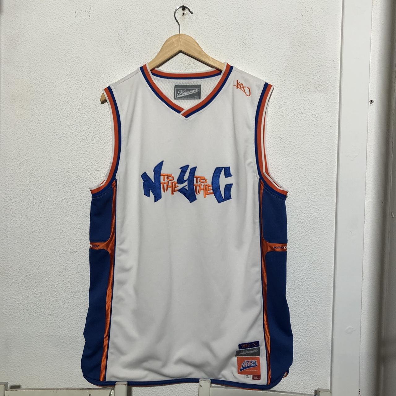 Vintage 00s Basketball Jersey Kayoneer Hip Hop NYC Top - XL