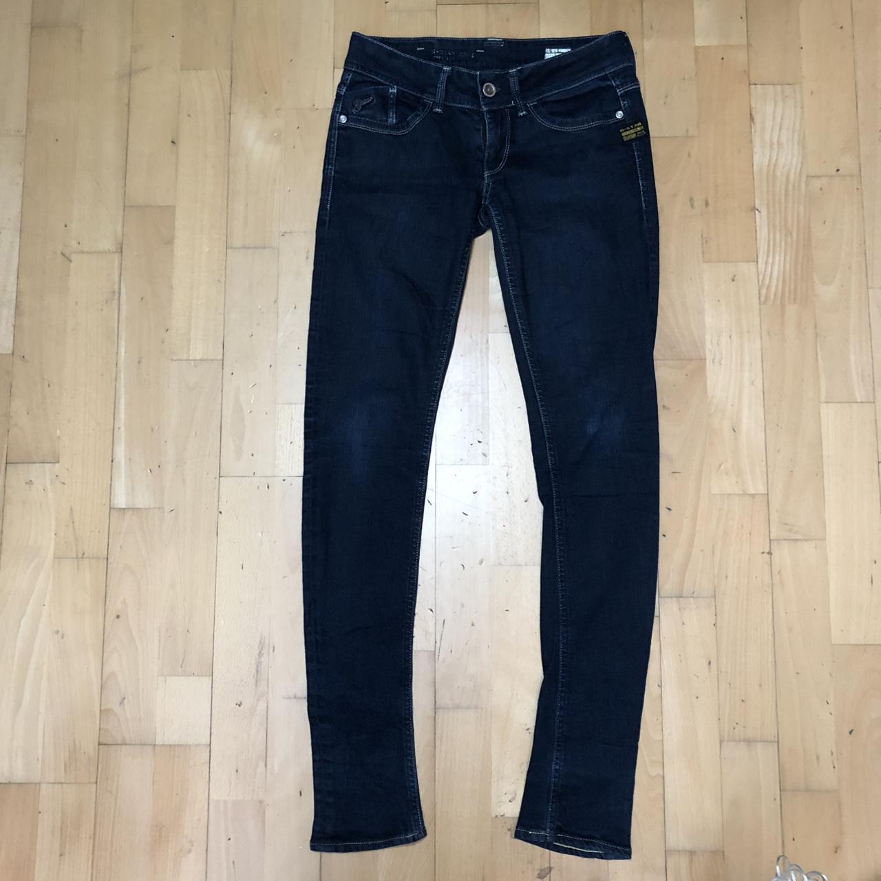 Navy G-Star Raw Skinny Slim Jeans - 29W 32L