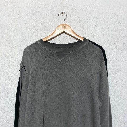 Vintage Grey Diesel Sweatshirt - Large