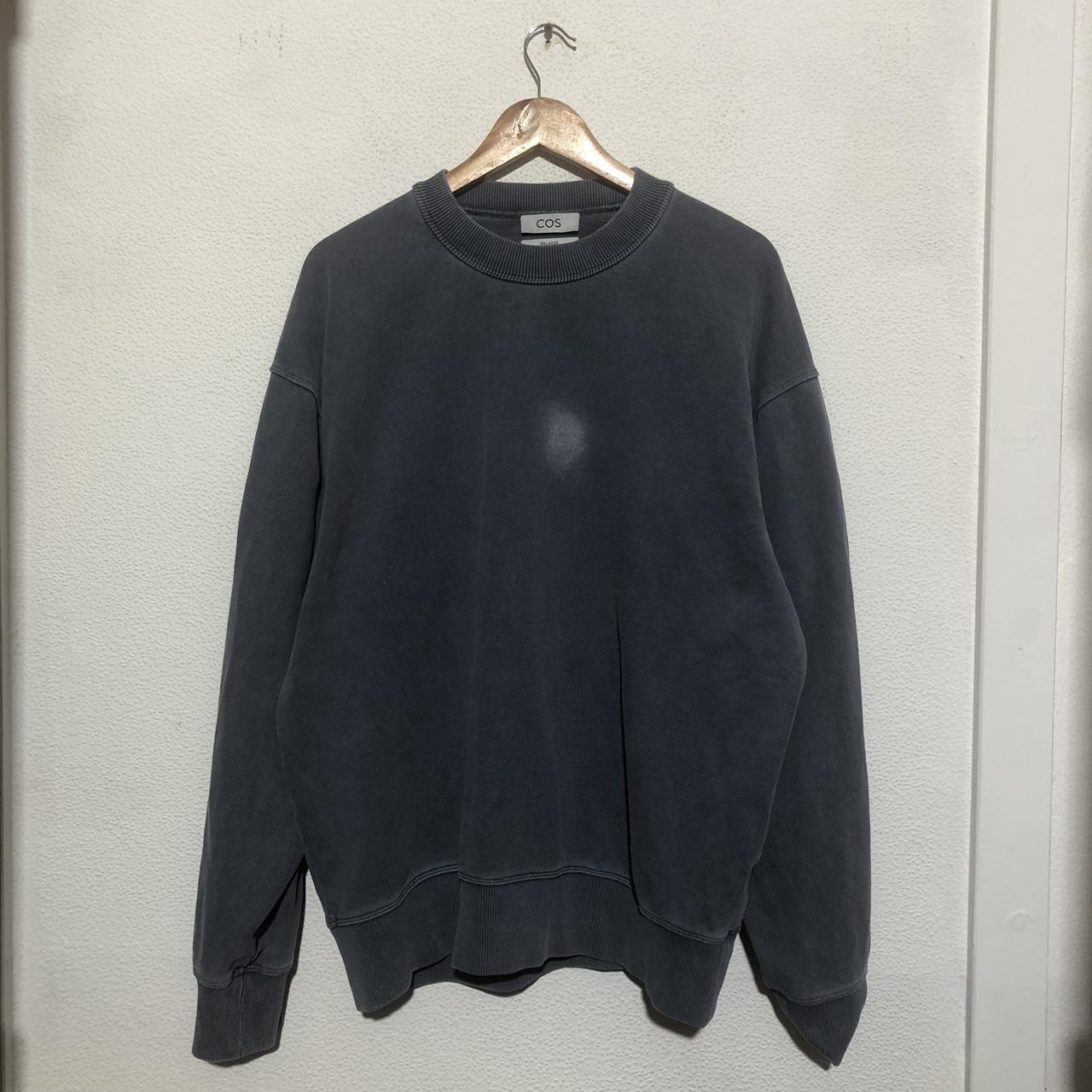 Dark Navy COS Heavyweight Sweatshirt Blank - XL