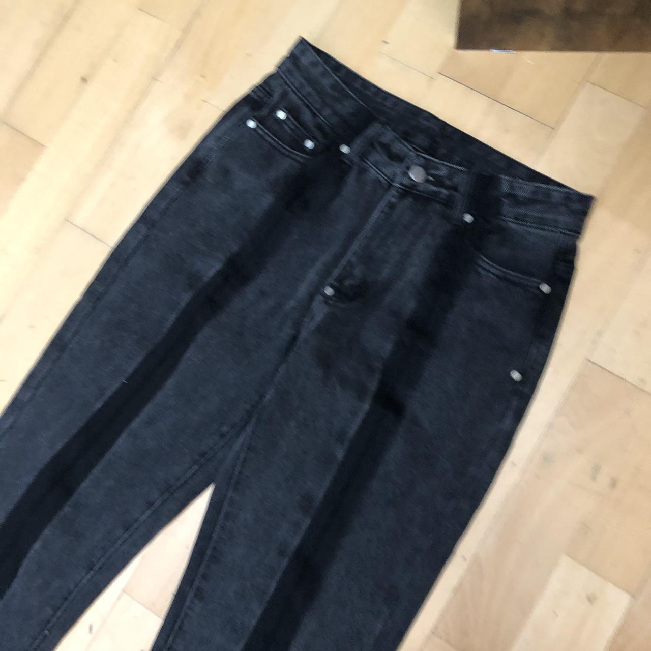 Black Citizens of No Place CONP Flared Jeans - Small