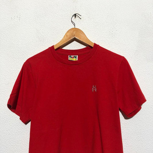 Vintage Red A Bathing Ape BAPE T shirt - Small