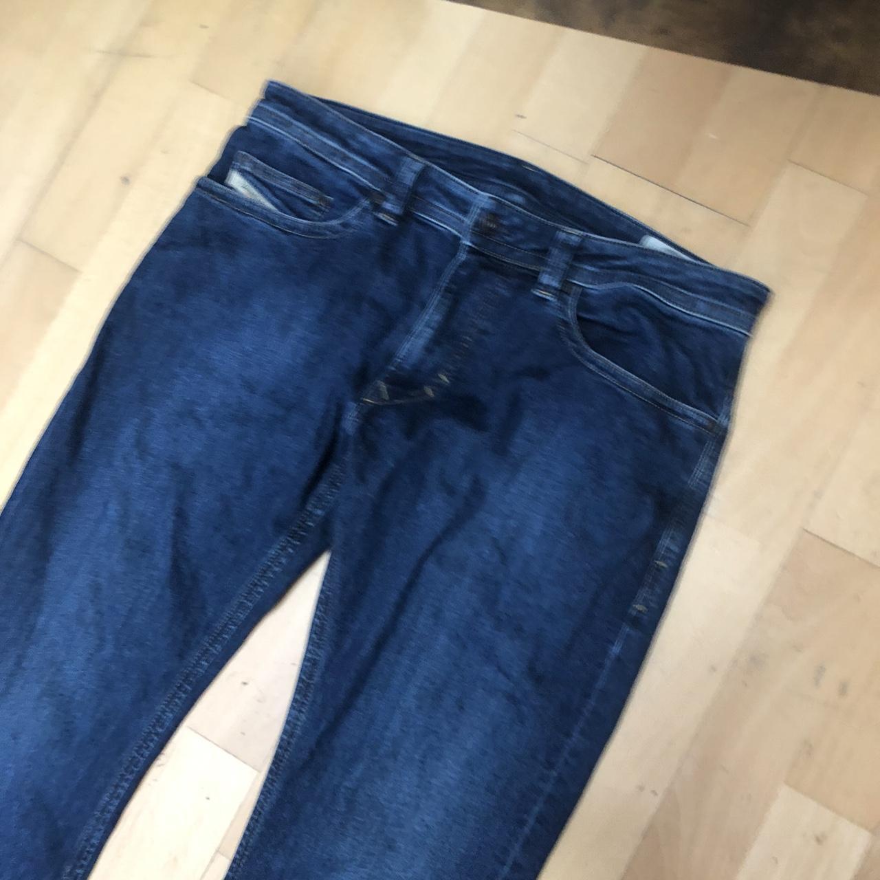 Navy Diesel Thavar Jeans Straight Leg - 32W 32L