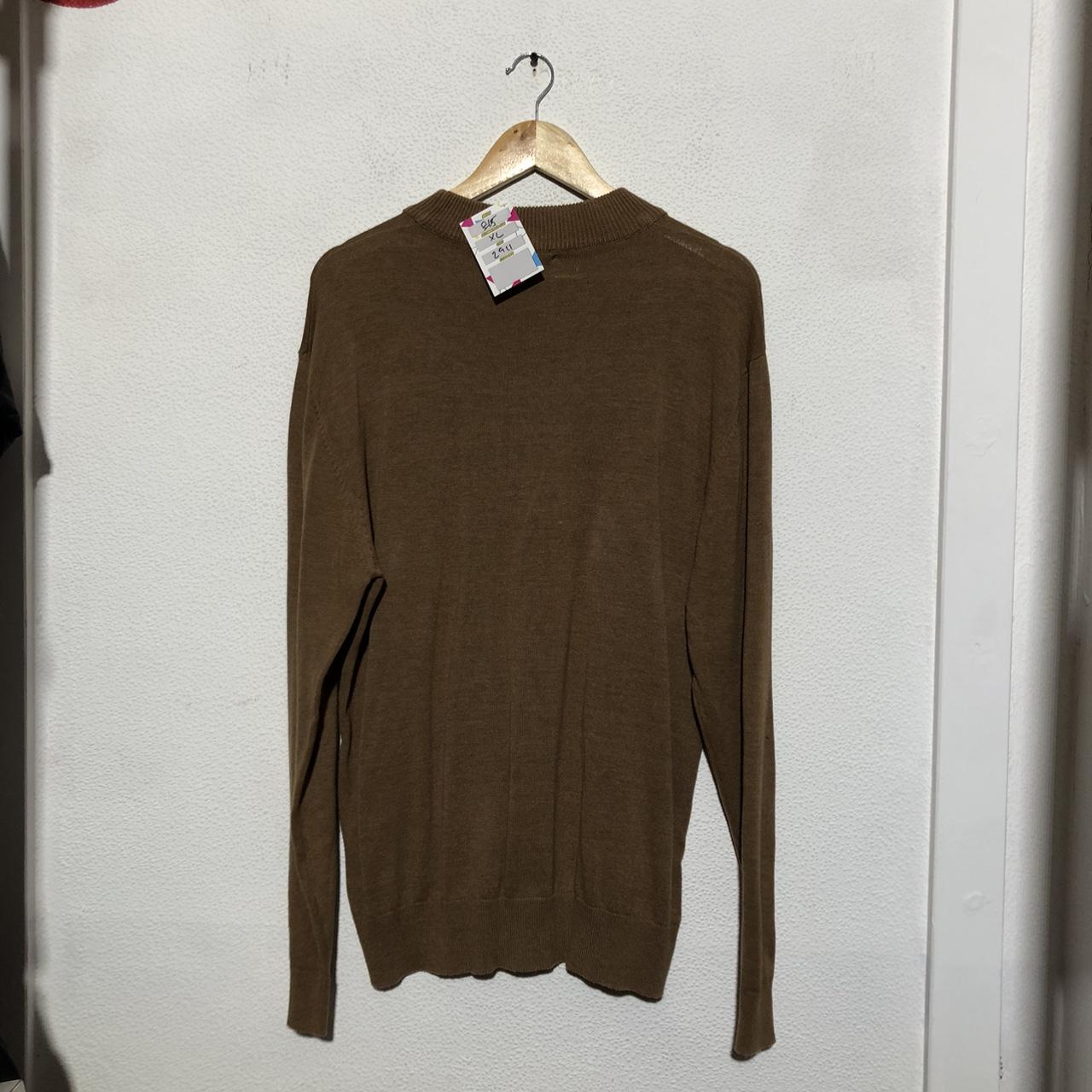 Brown French Connection Jumper Round Neck - XL