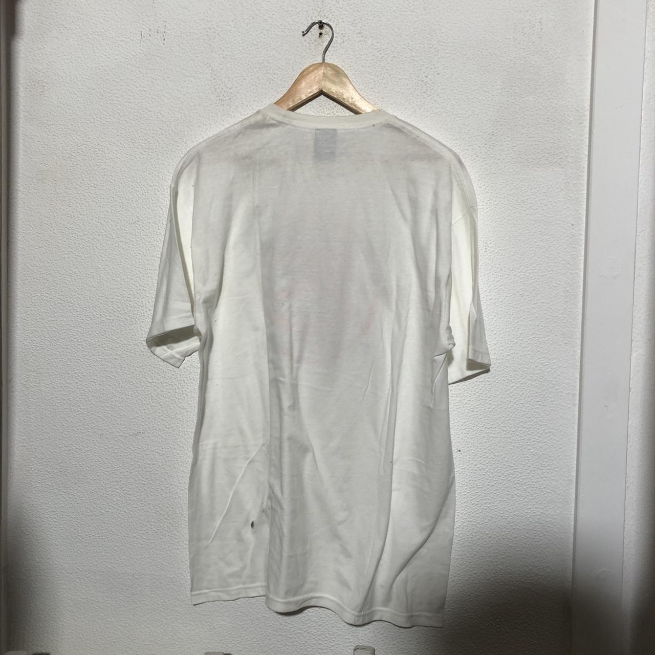 Vintage White Stussy T Shirt - Large