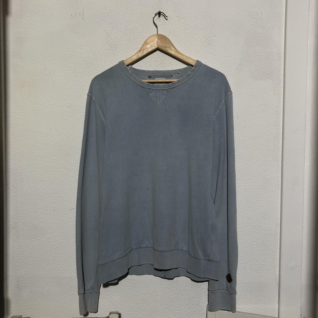 Vintage Light Blue CP Company Sweatshirt Plain - XXL