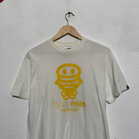 White A Bathing Ape BAPE Baby Milo T Shirt - Medium