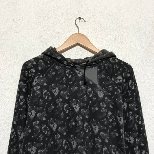 Black & Grey Camo Maharishi Hoodie - XL