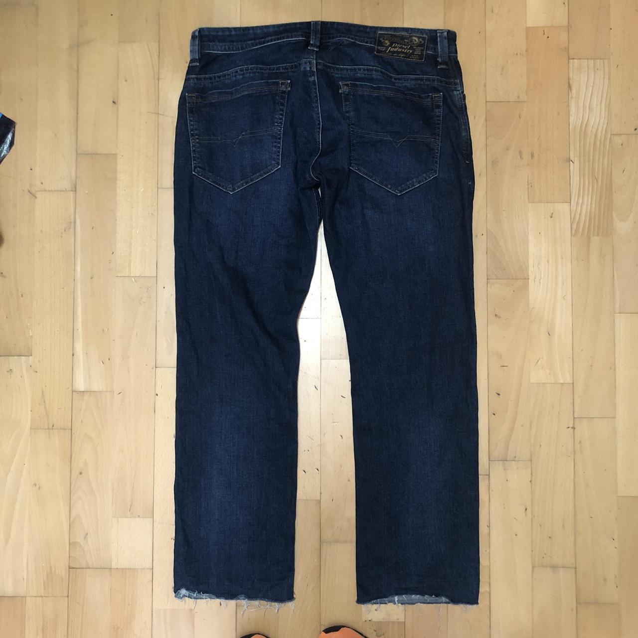 Navy Diesel Thavar Jeans Straight Leg - 32W 32L