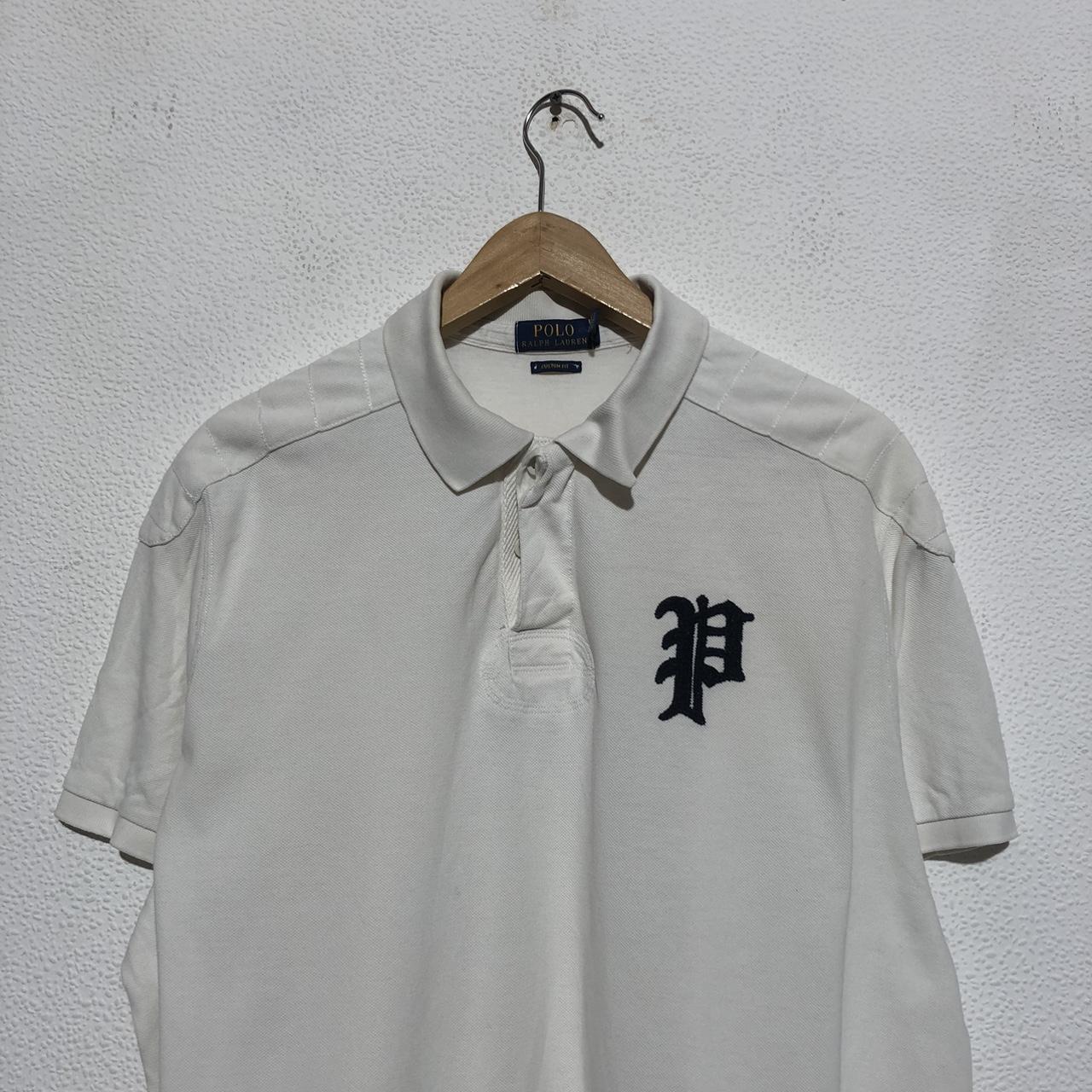 White Polo Ralph Lauren Rugby Polo Shirt - XXL