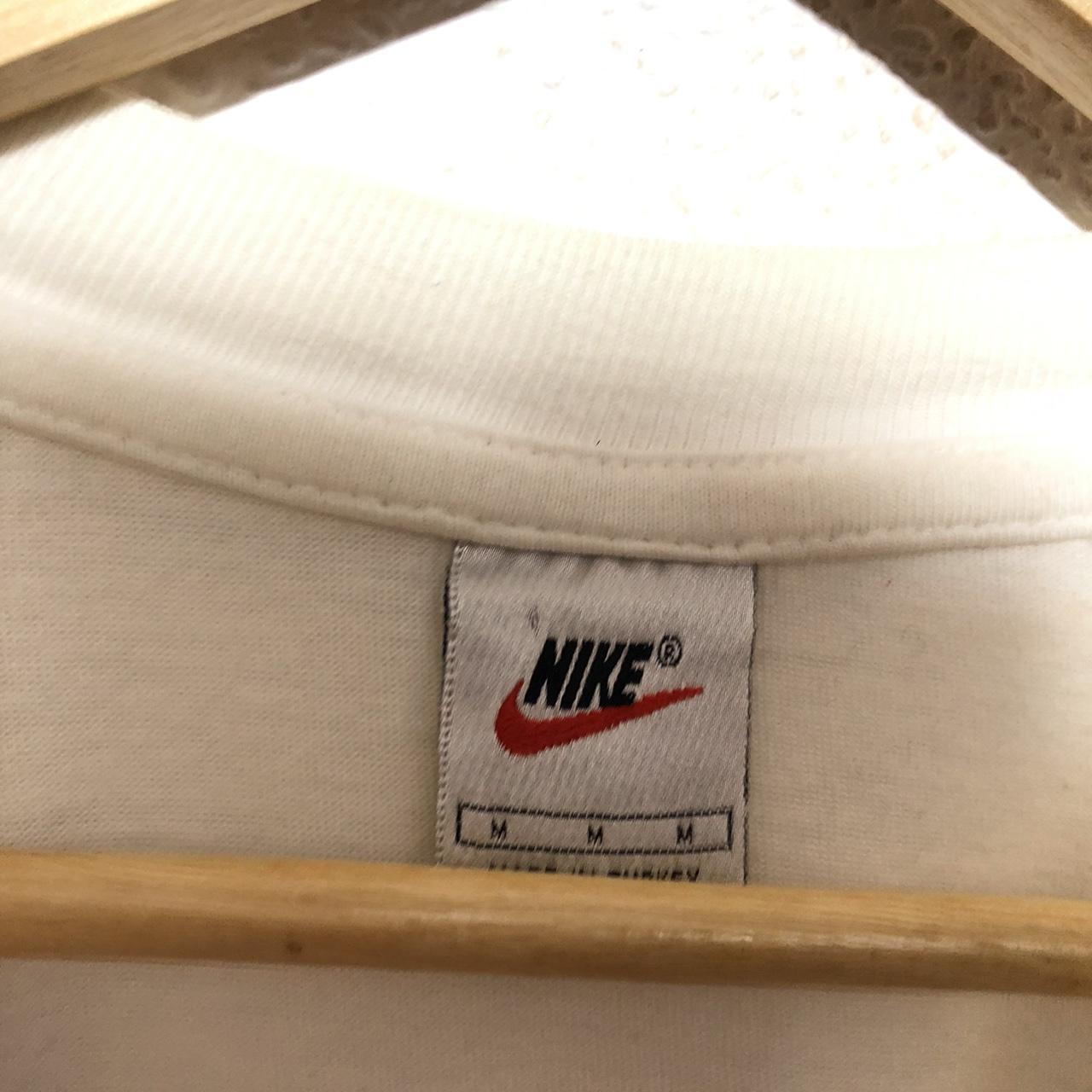 Vintage 90s White Nike T Shirt - Medium