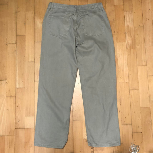 Vintage 00s Grey Baggy Trousers Pants - 36W 31L