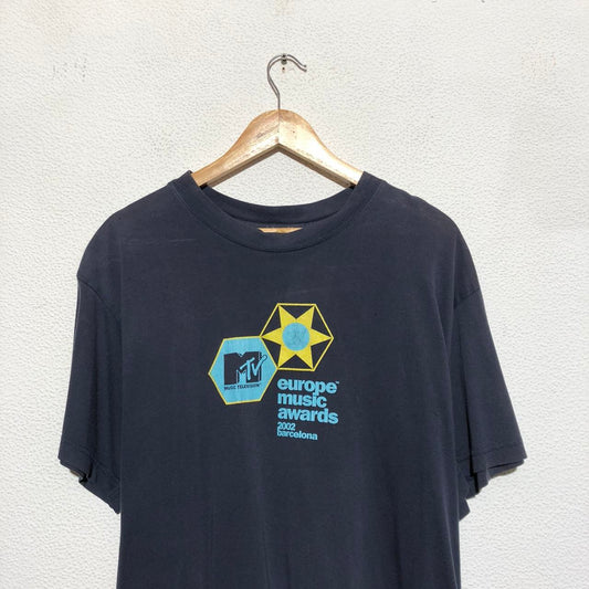 Vintage 2002 Navy MTV Awards T Shirt by Dolce & Gabbana - Large