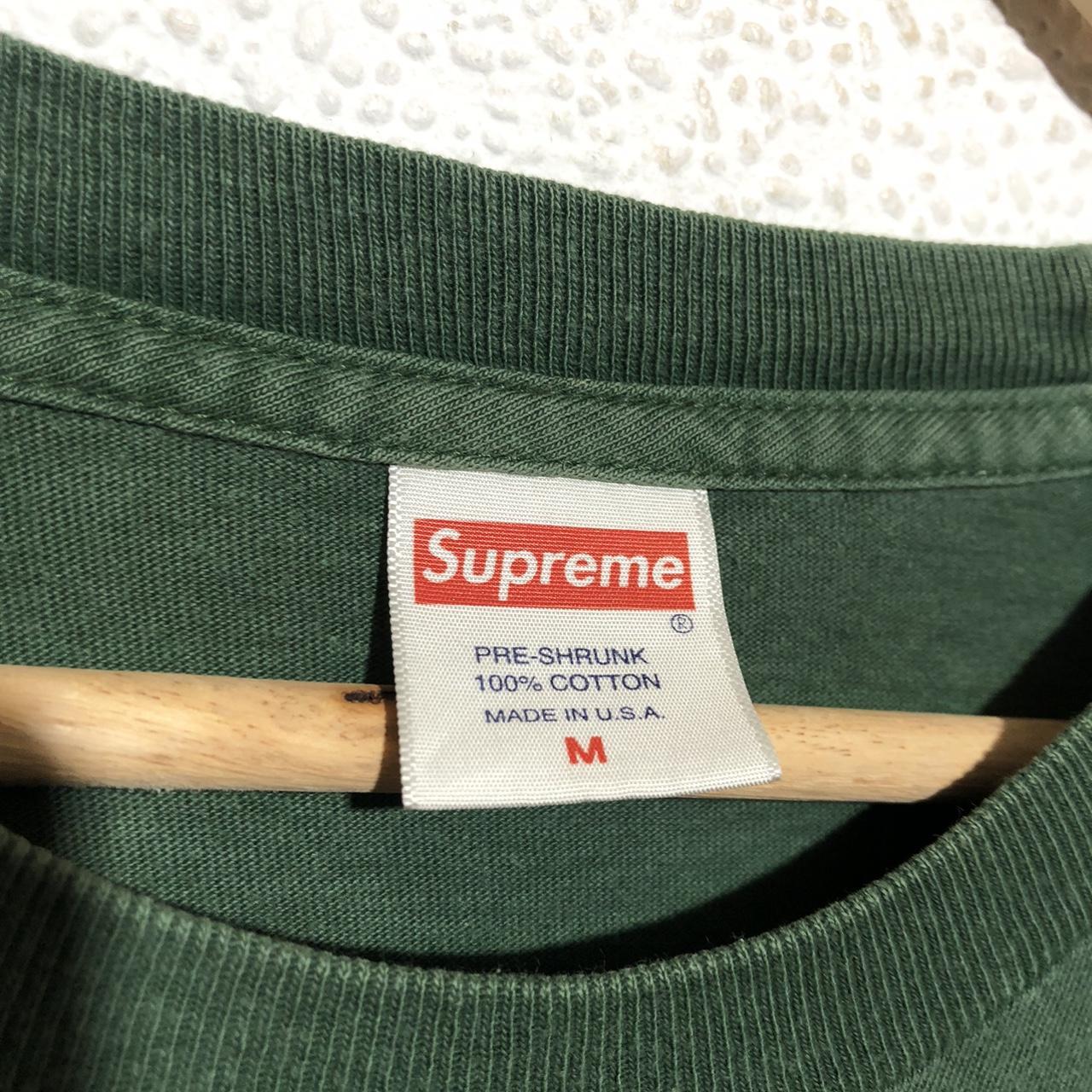 Dark Green Supreme Spitfire Graphic T Shirt - Medium