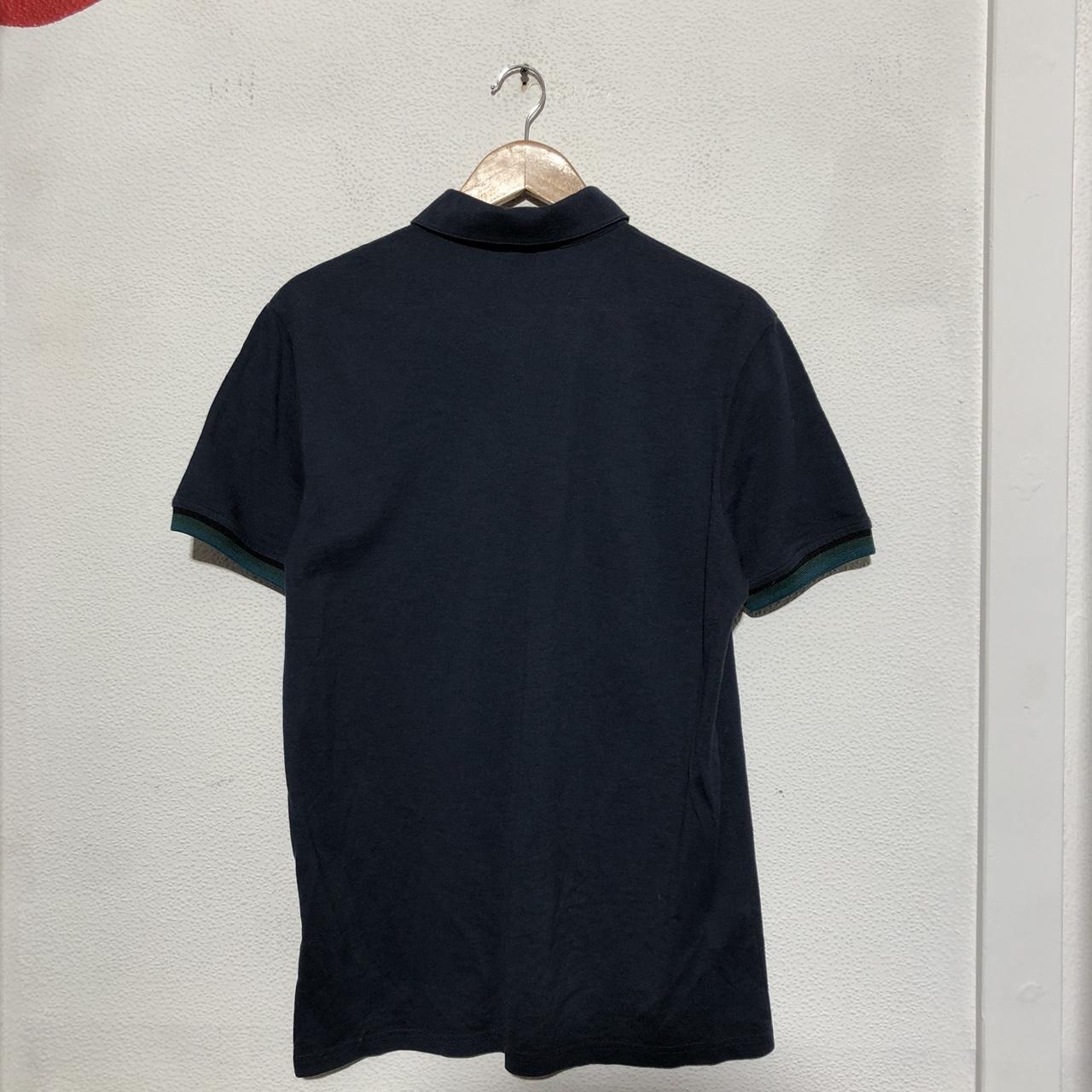 Vintage Navy Hugo Boss Polo Shirt - Medium