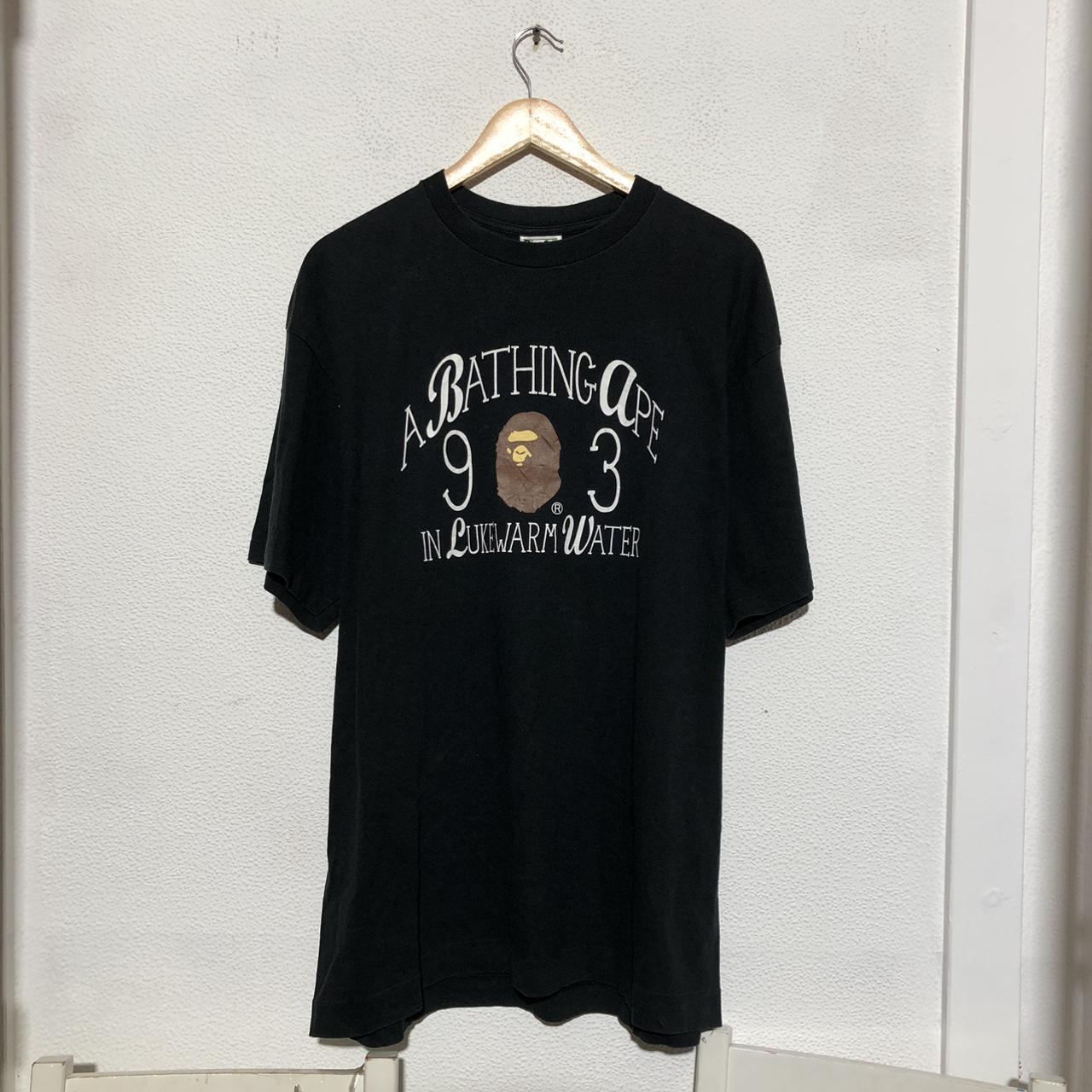 Vintage Black A Bathing Ape BAPE T shirt - XL