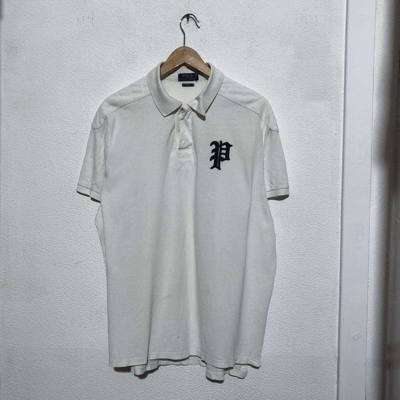 White Polo Ralph Lauren Rugby Polo Shirt - XXL