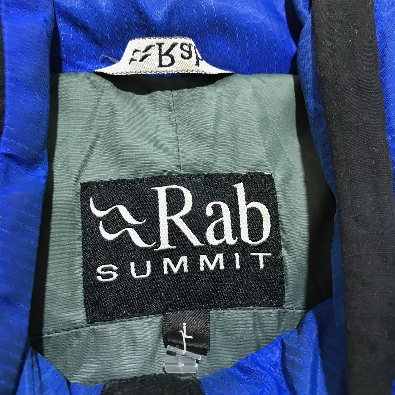 Vintage Blue Rab Summit Puffer Jacket - Large