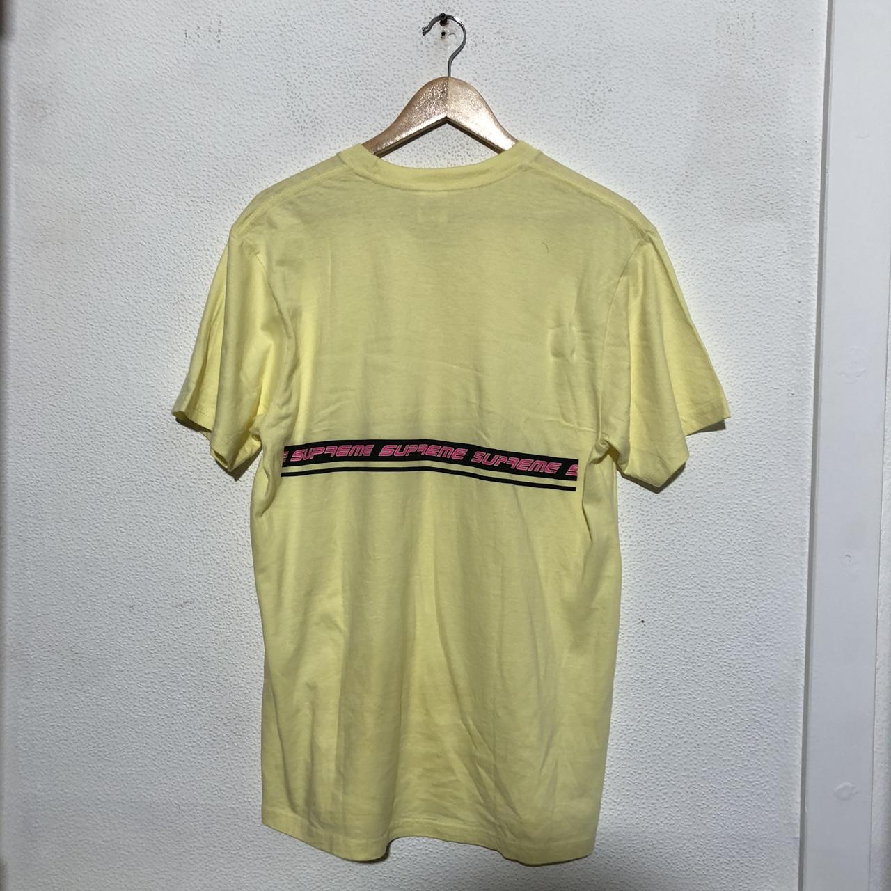 Yellow Supreme T Shirt Graphic - Medium