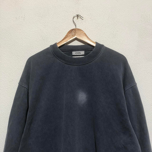 Dark Navy COS Heavyweight Sweatshirt Blank - XL