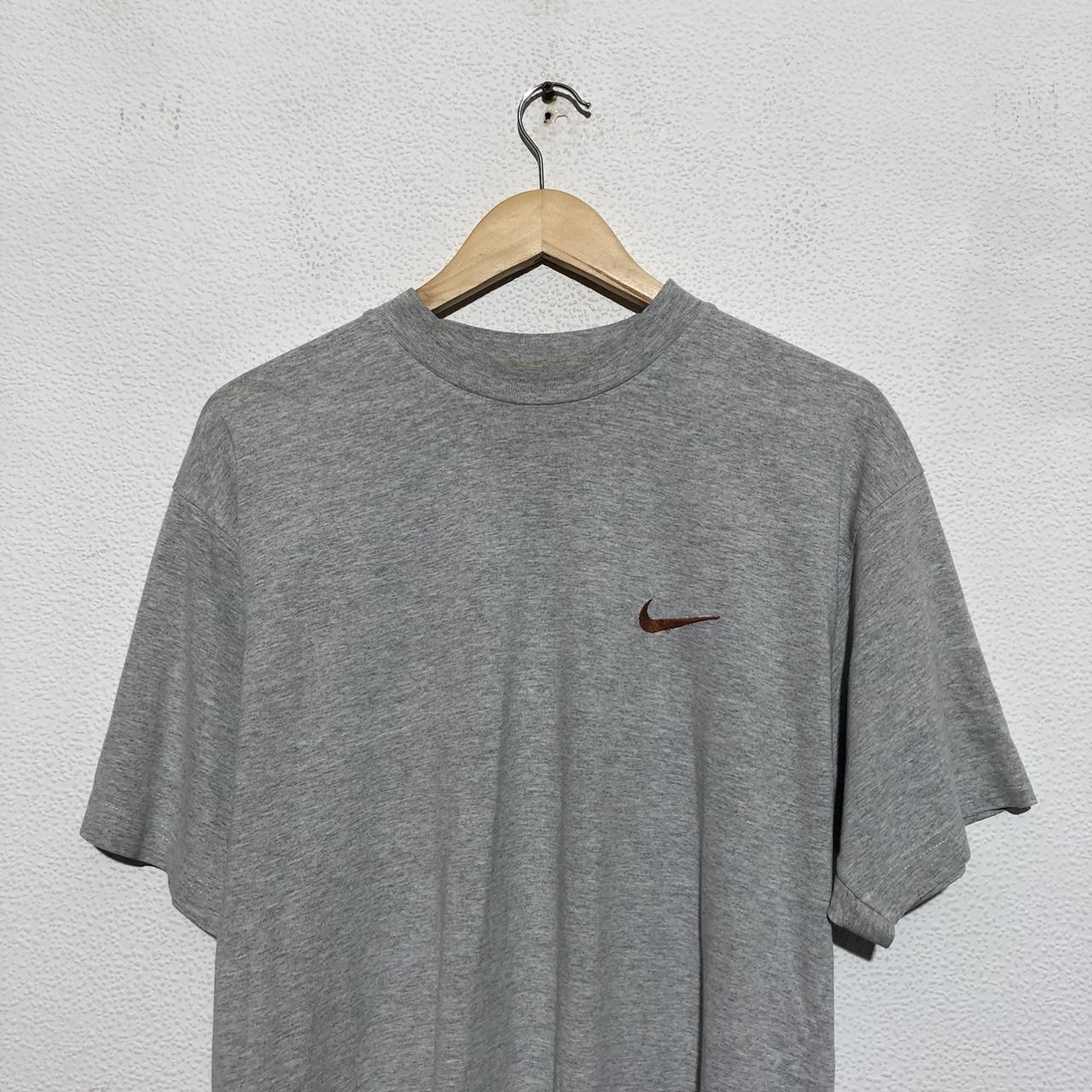 Vintage 90s Grey Nike T Shirt - Medium