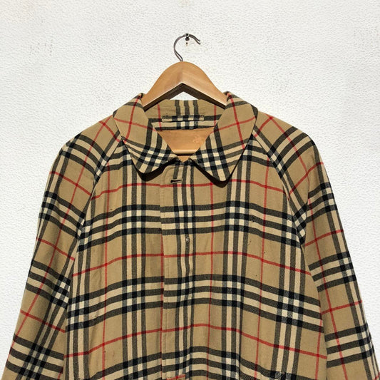 Vintage 90s Novacheck Burberry Jacket - Large