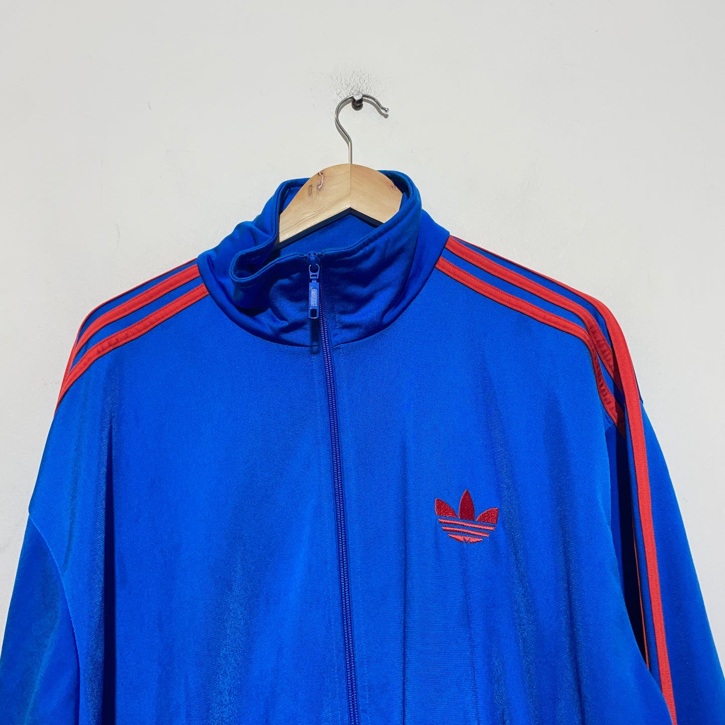 Vintage Retro Blue Adidas Track Jacket Tracksuit - XL – Leech Vintage